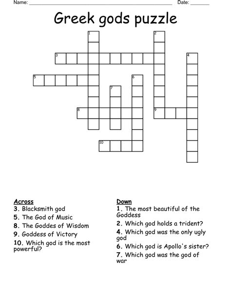 greek messenger of the gods crossword|More.